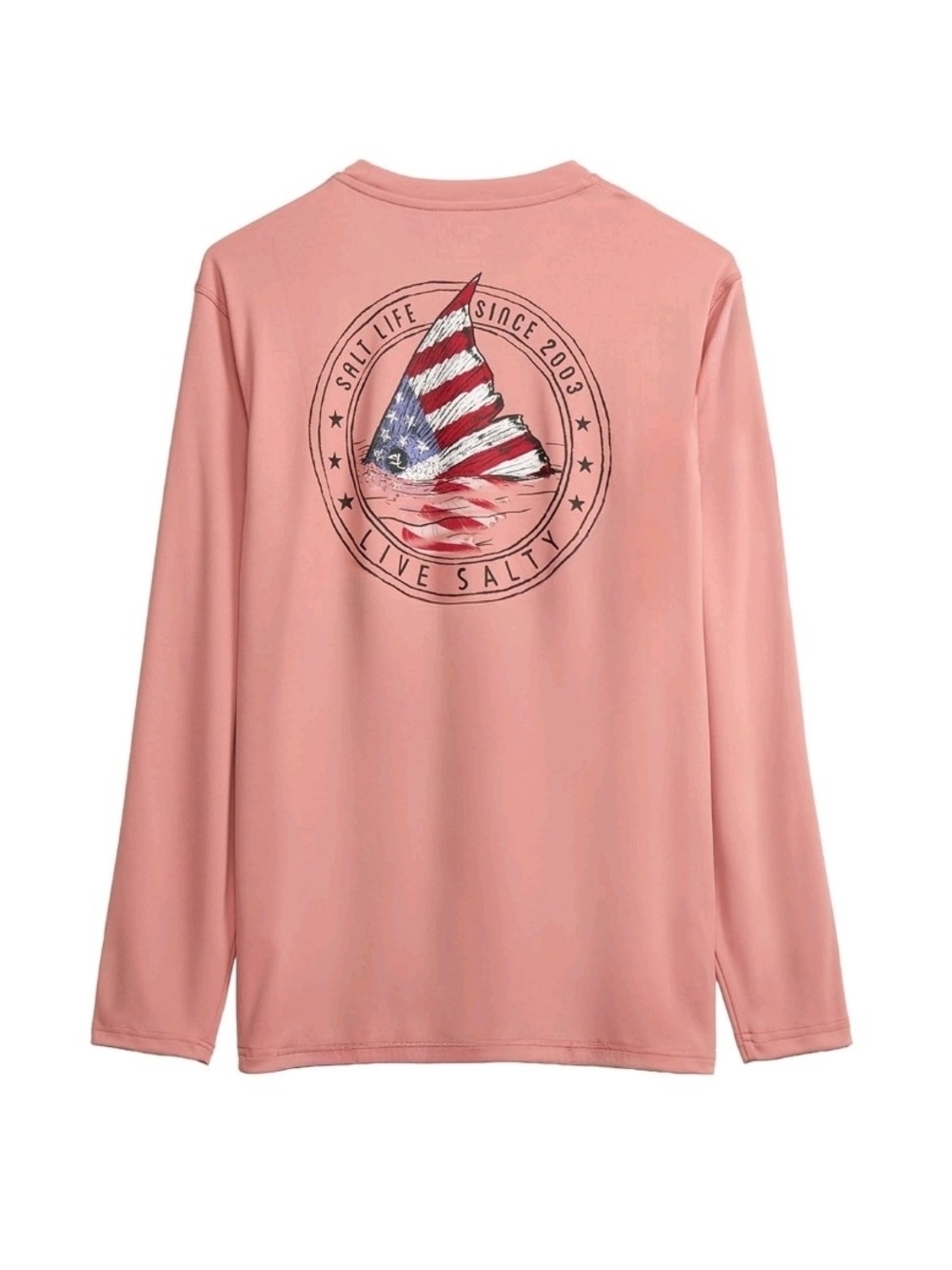 Salt Life SLX Vapor Men's Long Sleeve UV Tee Size M